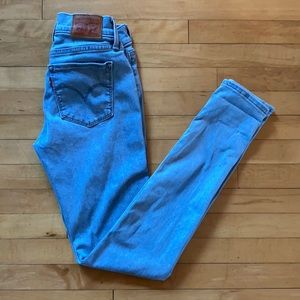 Brand new Levi’s 710 Light Wash Super Skinny Jeans